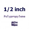 Polypropylene 1/2 inch Fittings